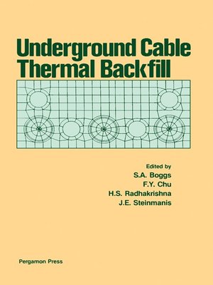 cover image of Underground Cable Thermal Backfill